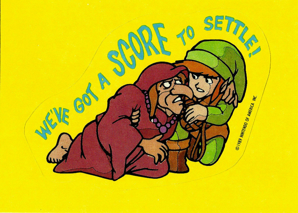 Top Secret Tips Sticker (#27) by TOPPS, USA 1989.