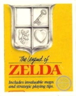 The Legend of Zelda Sticker (#4) by Merlin, USA 1992.