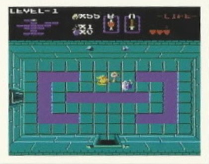 The Legend of Zelda Sticker (#73) by Merlin, USA 1992.