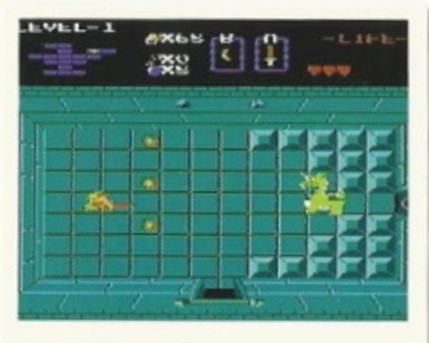 The Legend of Zelda Sticker (#77) by Merlin, USA 1992..