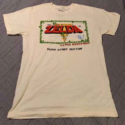 Scratch Card (Zelda Screen 3) by TOPPS, USA 1989.