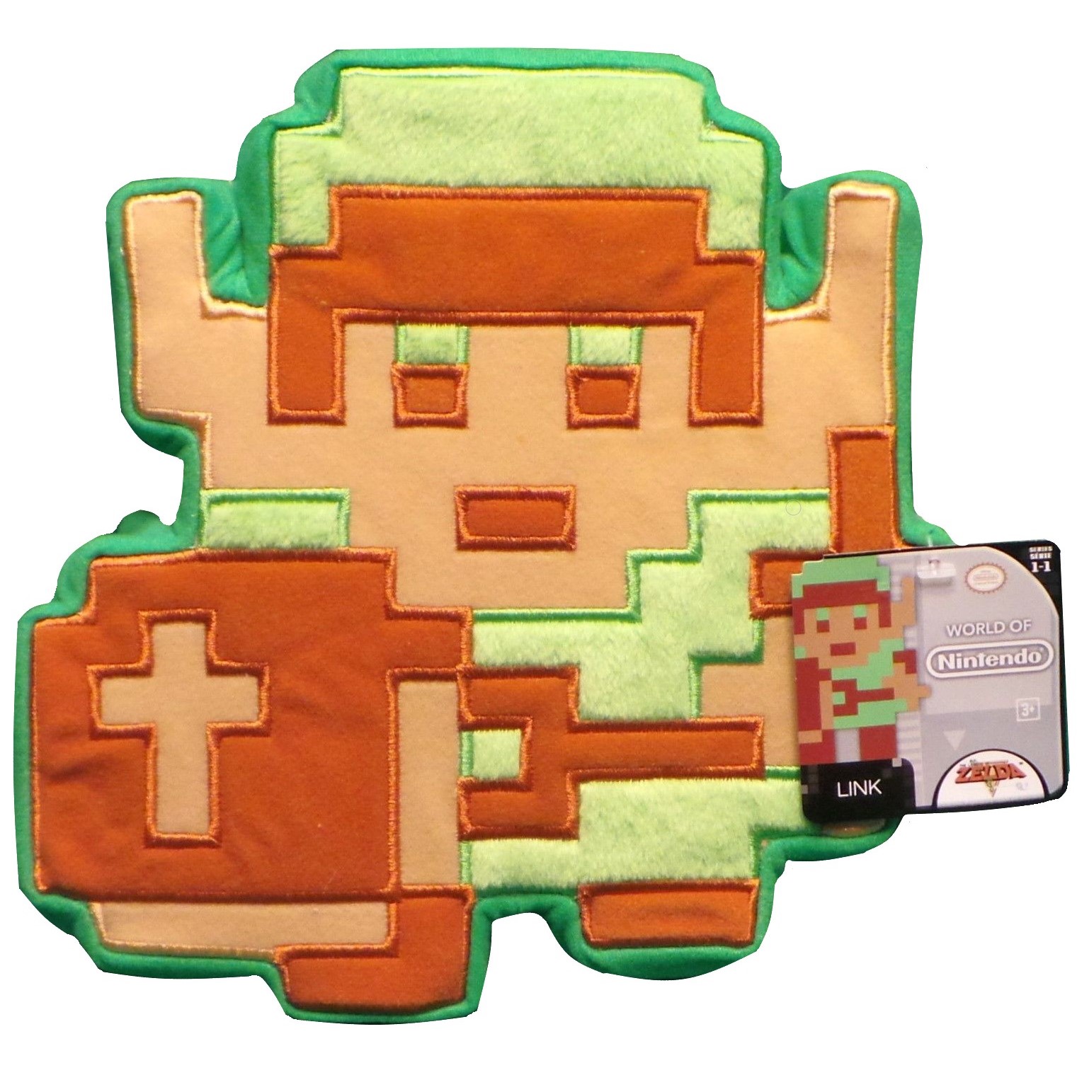 World of Nintendo Link 8-Bit Plush by Jakks Pacific, USA 2015.