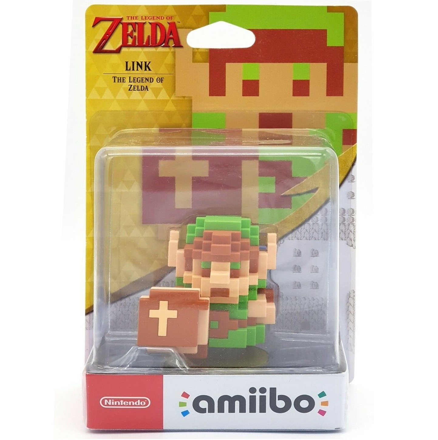 The Legend of Zelda Link 8-Bit Amiibo (reprint), USA/Europe 2019.