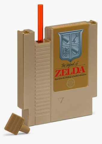 Scratch Card (Zelda Screen 8) by TOPPS, USA 1989.