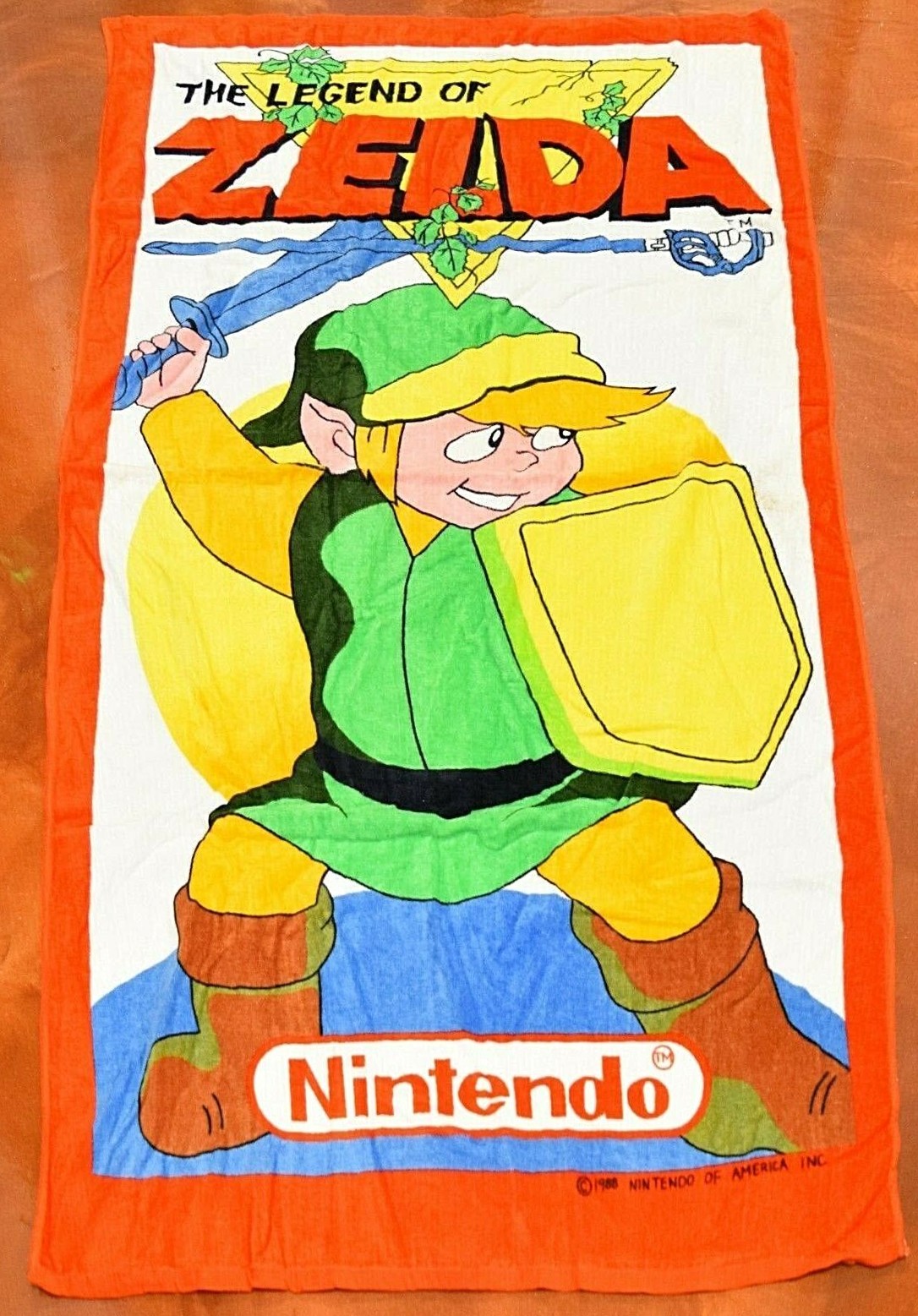 Scratch Card (Zelda Screen 2) by TOPPS, USA 1989.