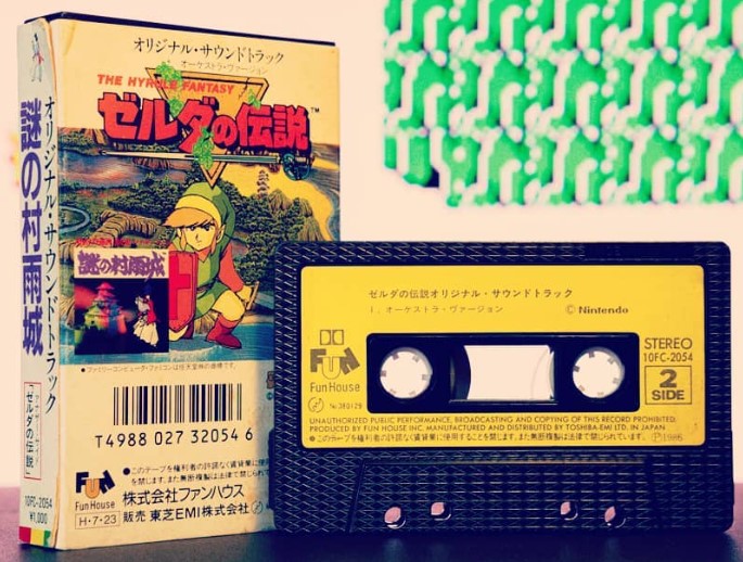 Family Computer Play Cards (Link and Zelda), Japan 1986.