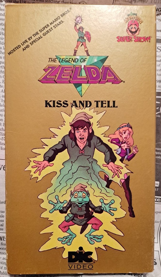 Scratch Card (Zelda Screen 2) by TOPPS, USA 1989.