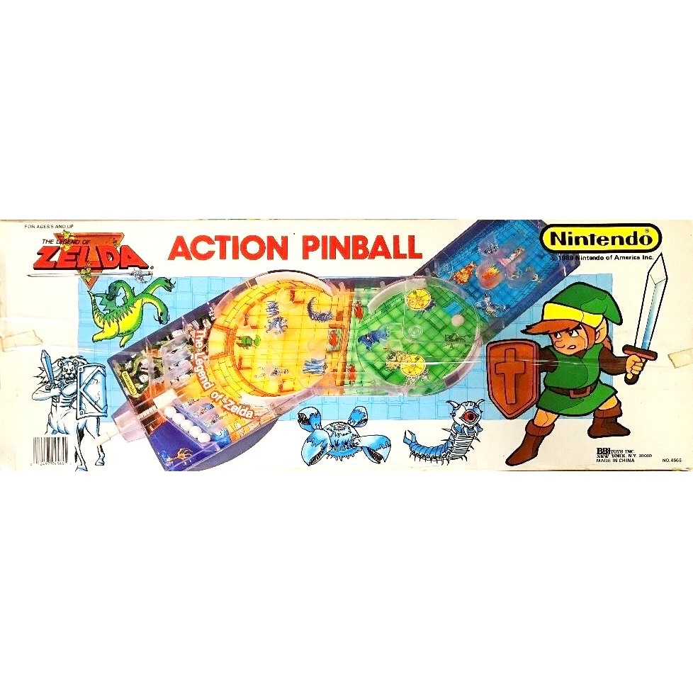 Action Pinball Toy by BBI Toys International, USA 1989.