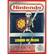 Merlin Nintendo Card by Merlin Publishing (#131 Stalfos), UK 1993.