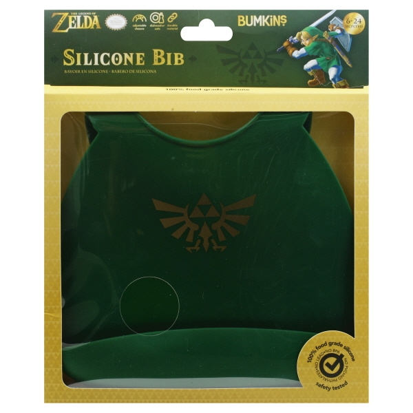 Zelda Silicone Bib by Bumkins, USA 2017.