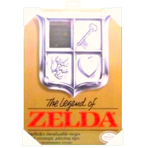 Zelda NES Game Box Canvas by Pyramid America, USA 2022.