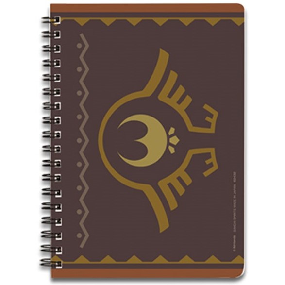 Ichiban Kuji brown Notebook by Bandai, Japan 2023.