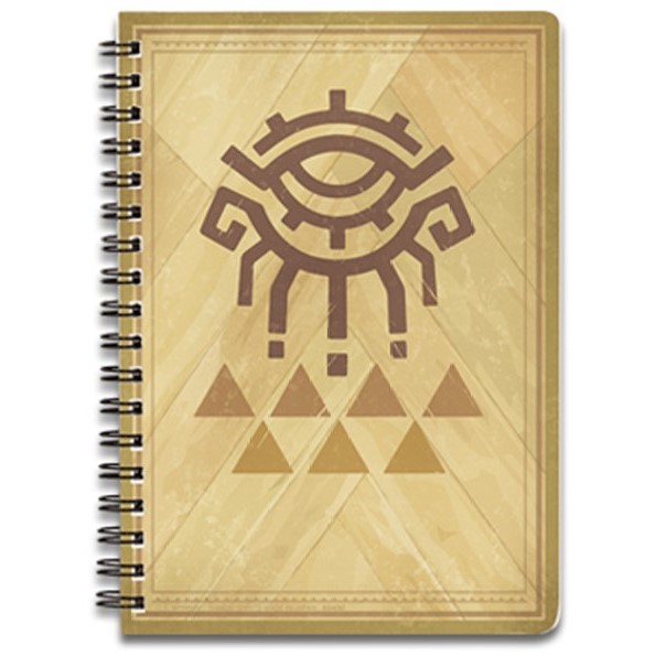 Ichiban Kuji beige Notebook by Bandai, Japan 2023.